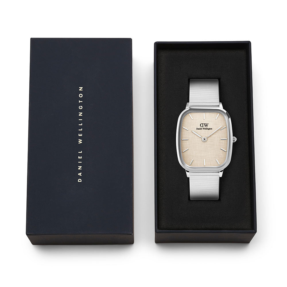 Daniel Wellington Watches Vintage Watch 2-Hand 32mmx36mm Stainless Steel Band