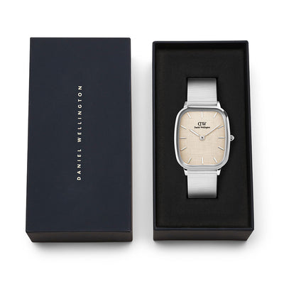 Daniel Wellington Watches Vintage Watch 2-Hand 32mmx36mm Stainless Steel Band