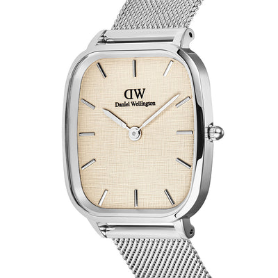 Daniel Wellington Watches Vintage Watch 2-Hand 32mmx36mm Stainless Steel Band