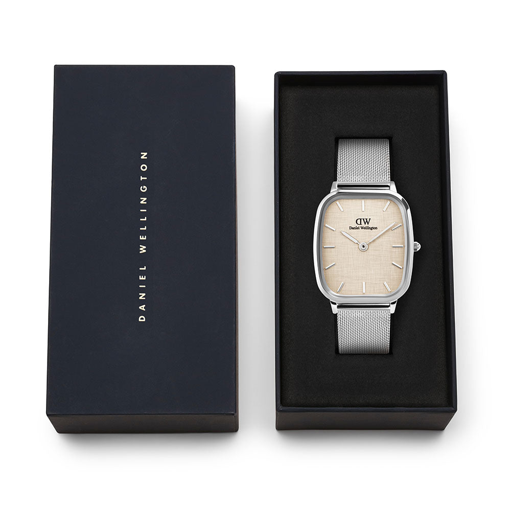 Daniel Wellington Watches Vintage Watch 2-Hand 32mmx36mm Stainless Steel Band