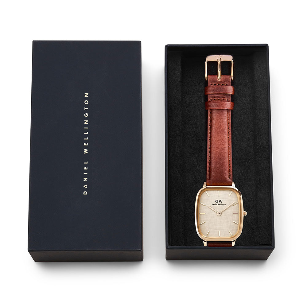 Daniel Wellington Watches Vintage Watch 2-Hand 32mmx36mm Leather Band