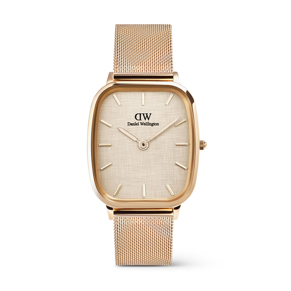 Daniel Wellington Watches Vintage Watch 2-Hand 32mmx36mm Stainless Steel Band