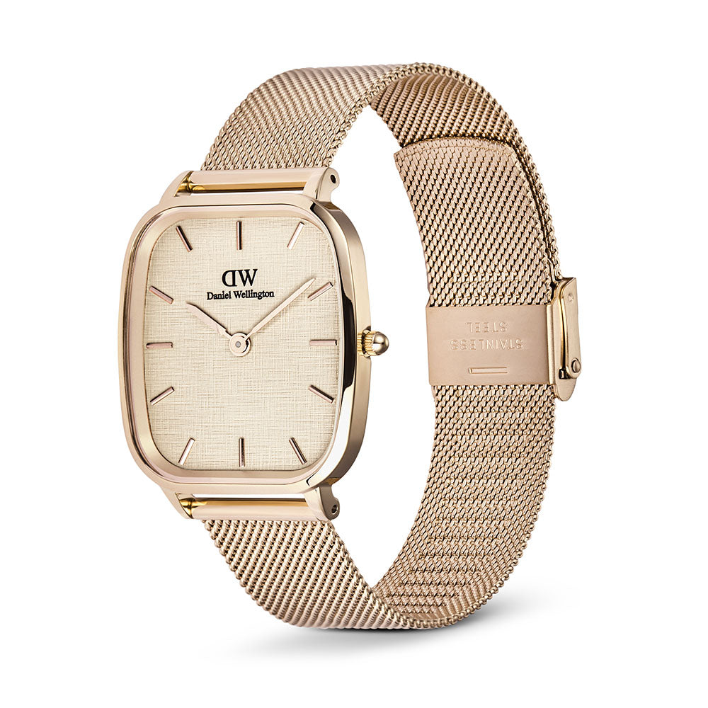 Daniel Wellington Watches Vintage Watch 2-Hand 32mmx36mm Stainless Steel Band