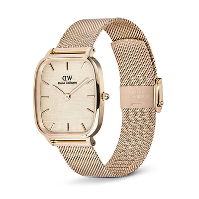 Daniel Wellington Watches Vintage Watch 2-Hand 32mmx36mm Stainless Steel Band