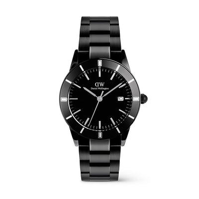 Daniel Wellington Watches Index Bezel 3-Hand 40mm Stainless Steel Band