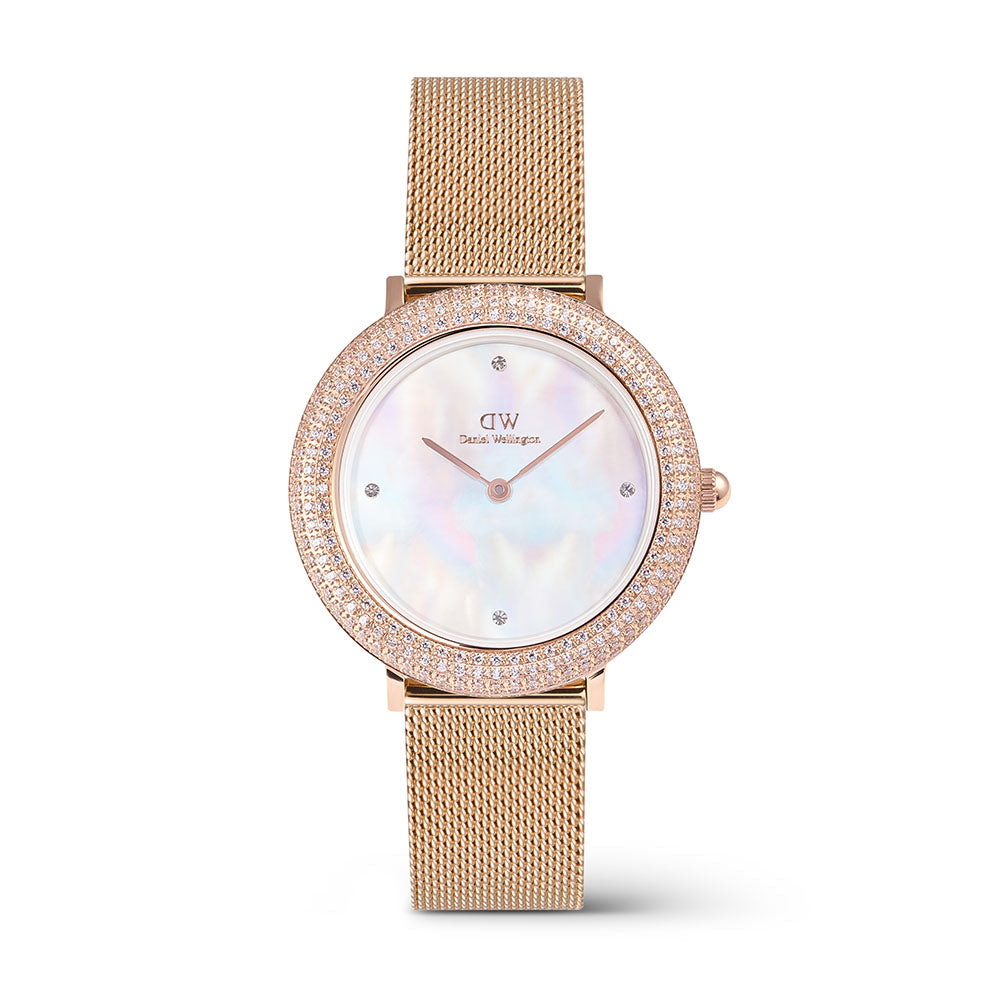 Daniel Wellington Watches Crystal Bezel 2-Hand 32mm Stainless Steel Band