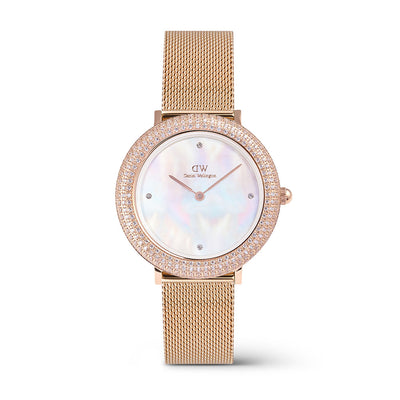 Daniel Wellington Watches Crystal Bezel 2-Hand 32mm Stainless Steel Band