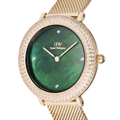 Daniel Wellington Watches Crystal Bezel 2-Hand 32mm Stainless Steel Band