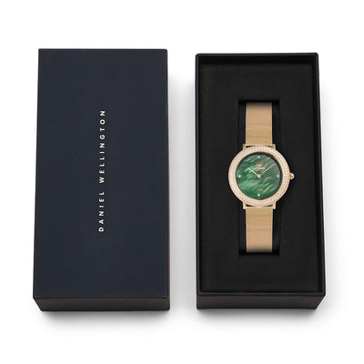 Daniel Wellington Watches Crystal Bezel 2-Hand 32mm Stainless Steel Band