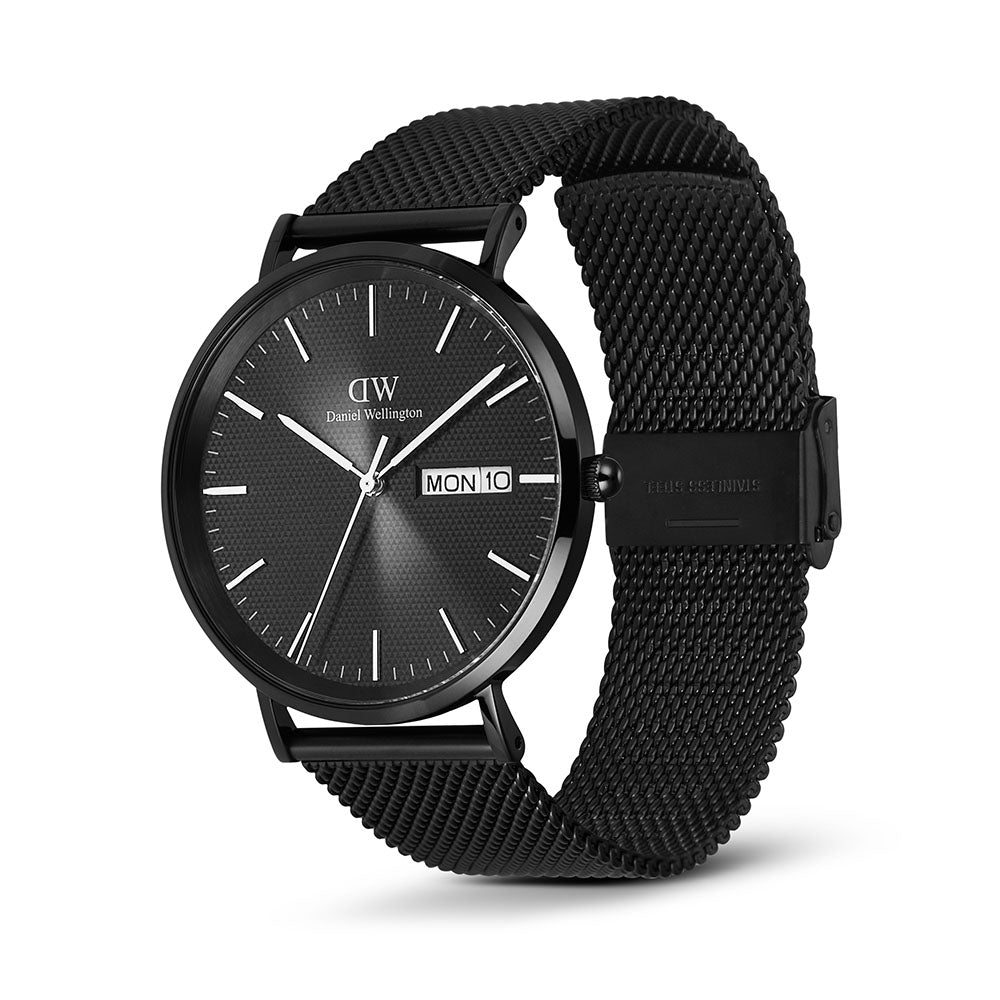 Daniel Wellington Watches Classic 3-Hand 40mm Stainless Steel Band