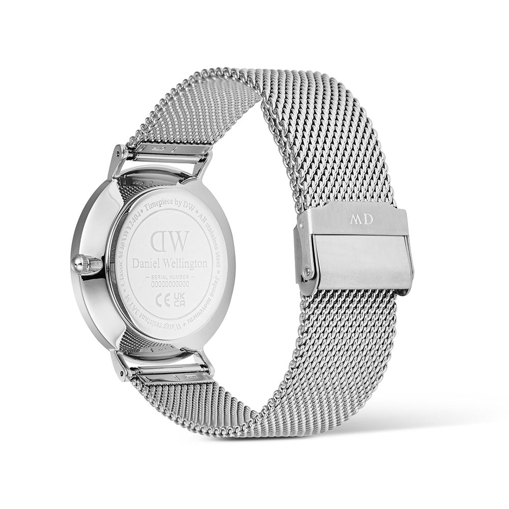 Daniel Wellington Watches Classic 3-Hand 40mm Stainless Steel Band