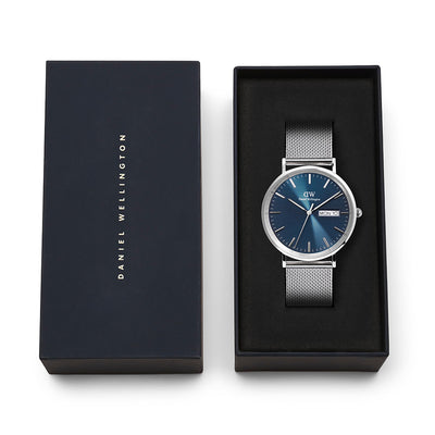 Daniel Wellington Watches Classic 3-Hand 40mm Stainless Steel Band