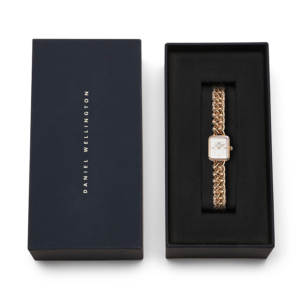Daniel Wellington Watches Chain Watch 2-Hand 15mm Stainless Steel Band