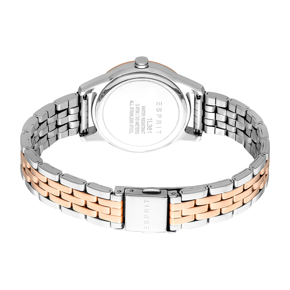 Esprit Windii 3-Hand 30mm Stainless Steel Band