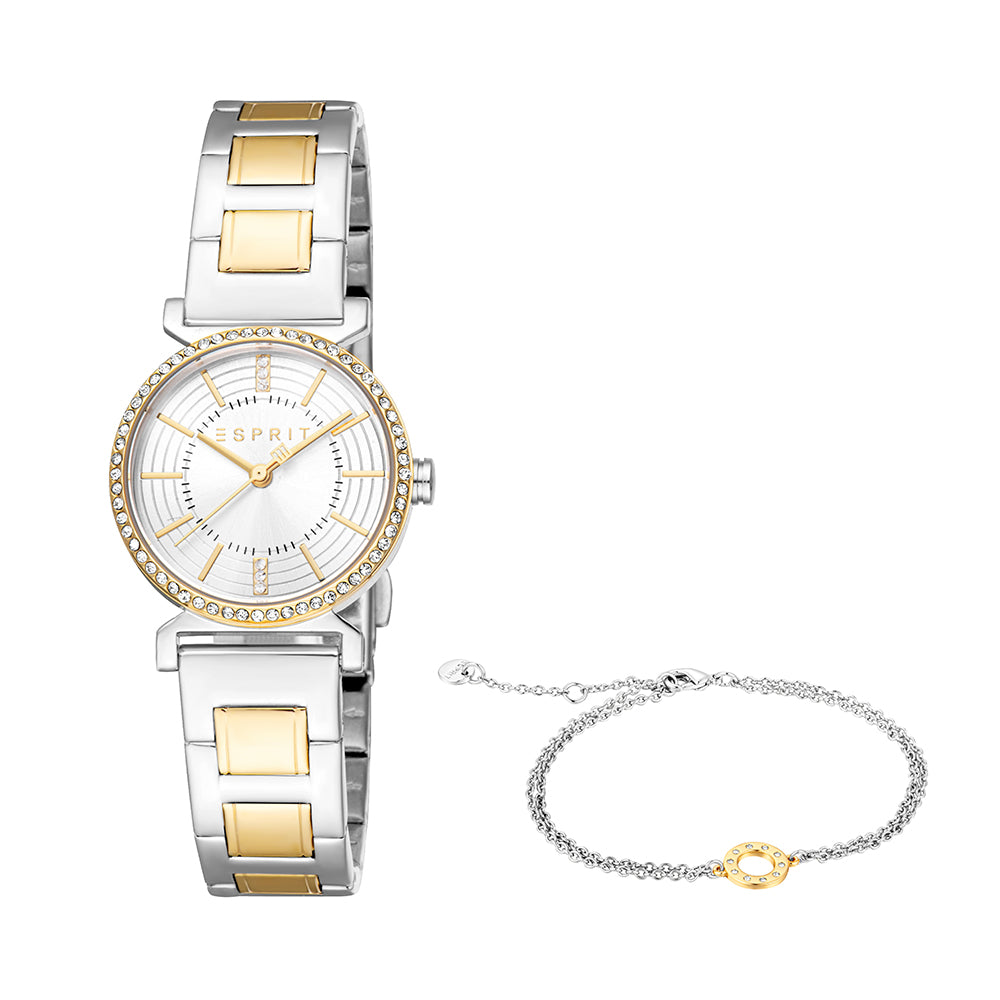 Esprit Olivia Set 3-Hand 26mm Stainless Steel Band