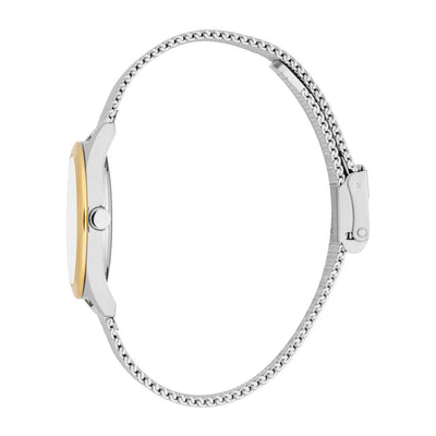 Esprit Pointy Mesh 3-Hand 30mm Stainless Steel Band