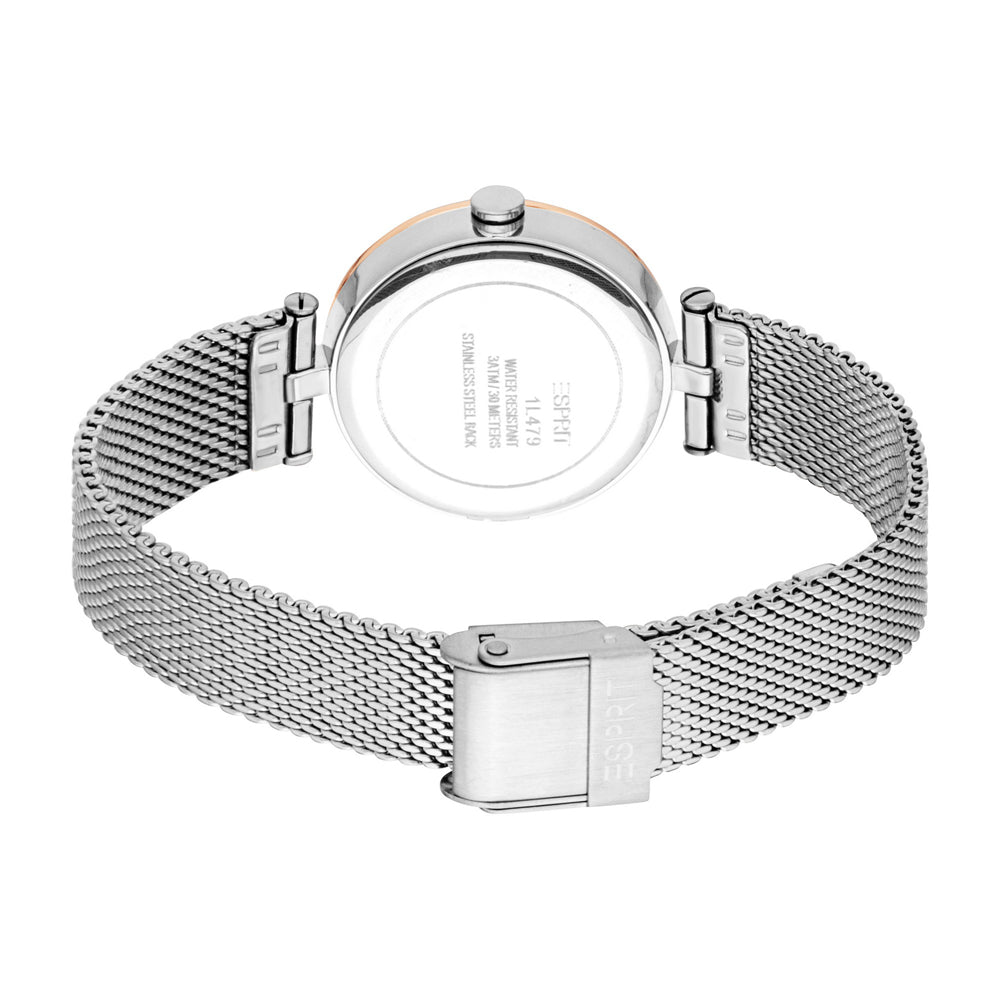 Esprit Valeria 3-Hand 30mm Stainless Steel Band