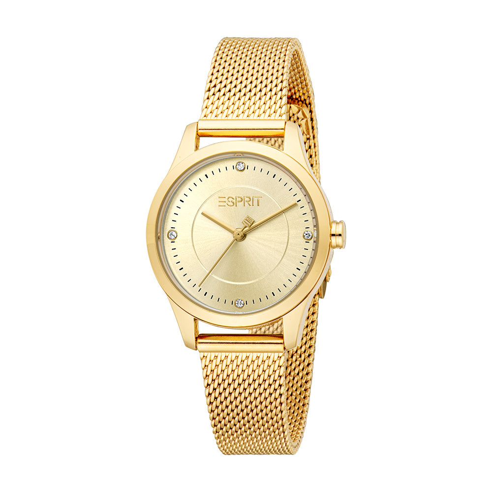 Esprit Alma 3-Hand 30mm Stainless Steel Band