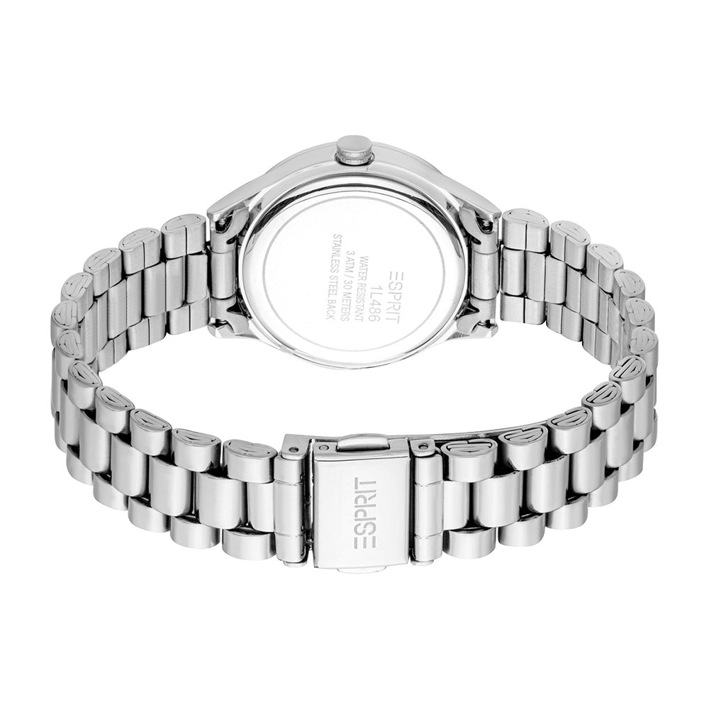 Esprit Zuri 3-Hand 28mm Stainless Steel Band