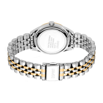 Esprit Mina 3-Hand 30mm Stainless Steel Band