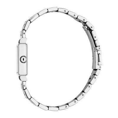 Esprit Square 2-Hand 29.5mm Stainless Steel Band