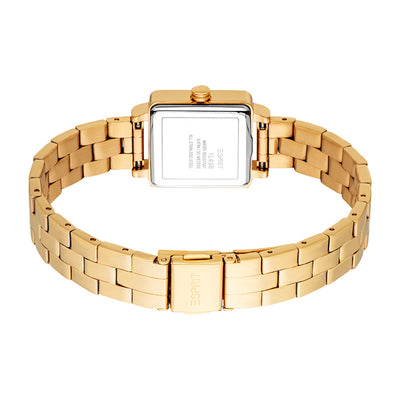 Esprit Square 2-Hand 29.5mm Stainless Steel Band