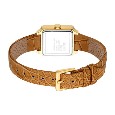 Esprit Sky Set 3-Hand 24mm Leather Band