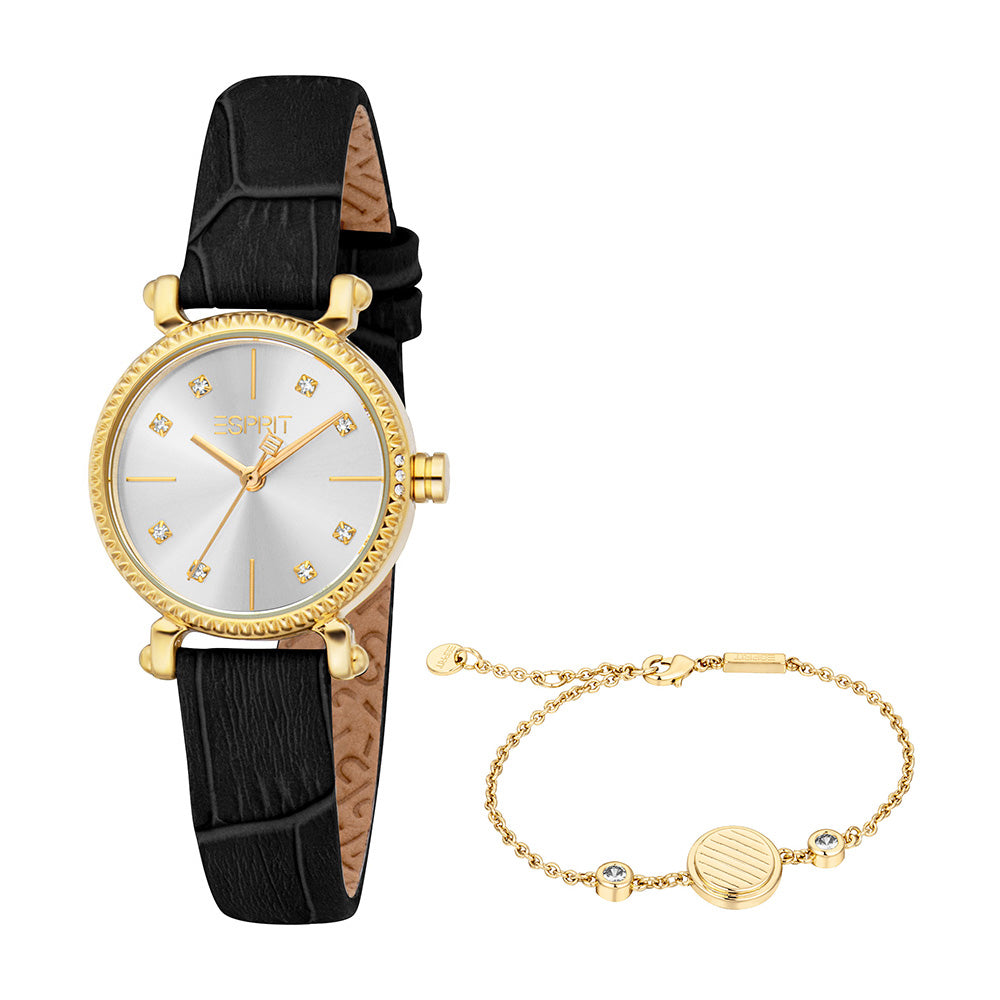Esprit Melina Set 3-Hand 26mm Leather Band
