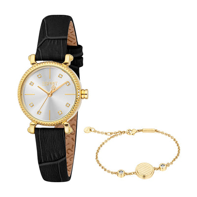Esprit Melina Set 3-Hand 26mm Leather Band