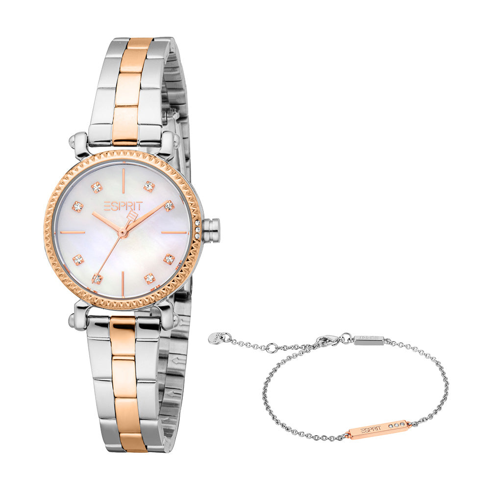 Esprit Melina Set 3-Hand 26mm Stainless Steel Band