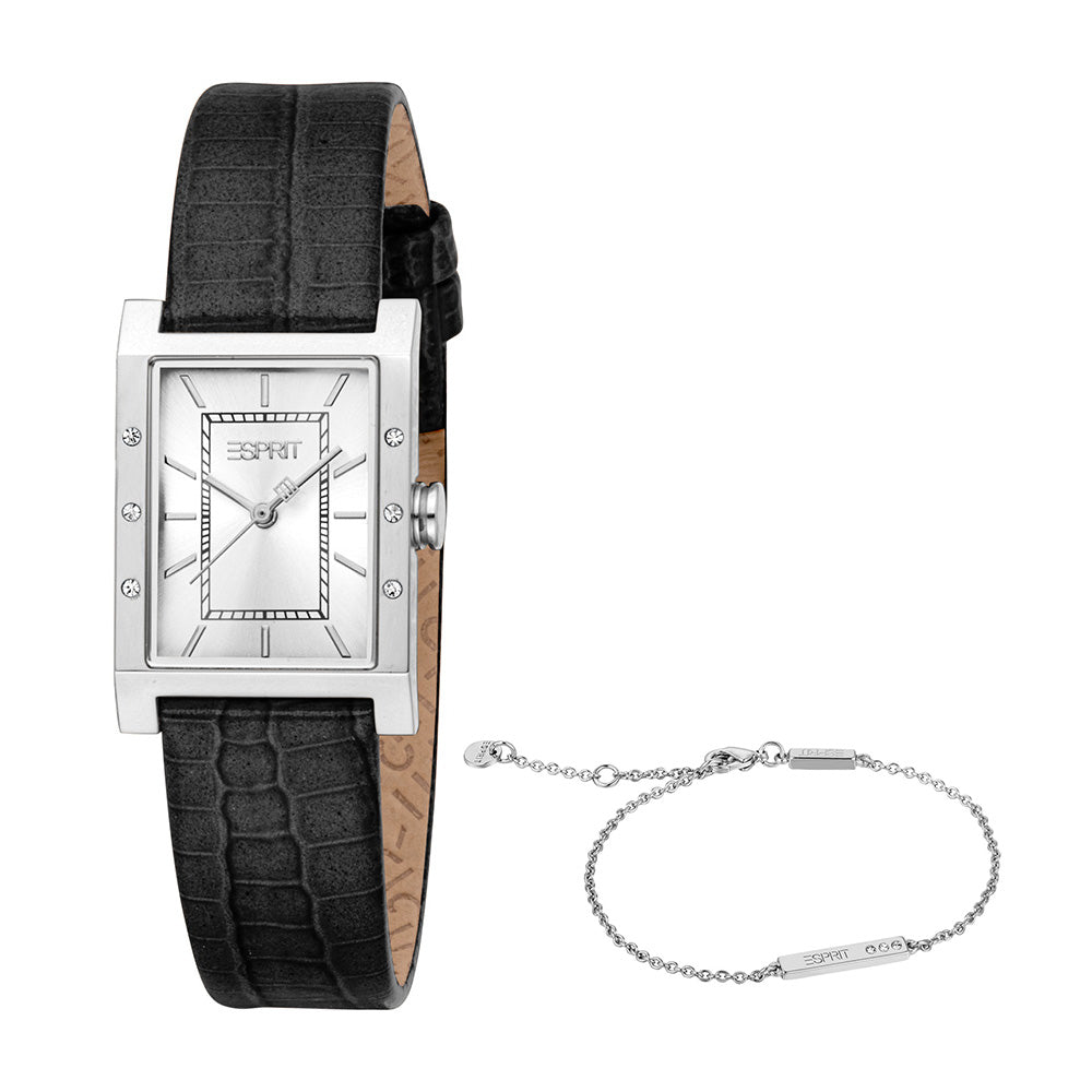 Esprit Rhea Set 3-Hand 32.5mm Leather Band