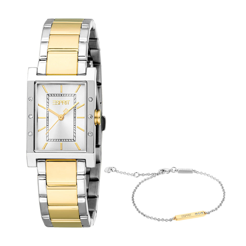 Esprit Rhea Set 3-Hand 32.5mm Stainless Steel Band