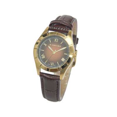Giordano Classic 3-Hand 32mm Leather Band