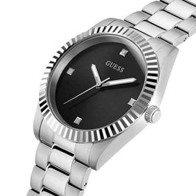 Guess Dress 3-Hand 42mm Stainless Steel Band