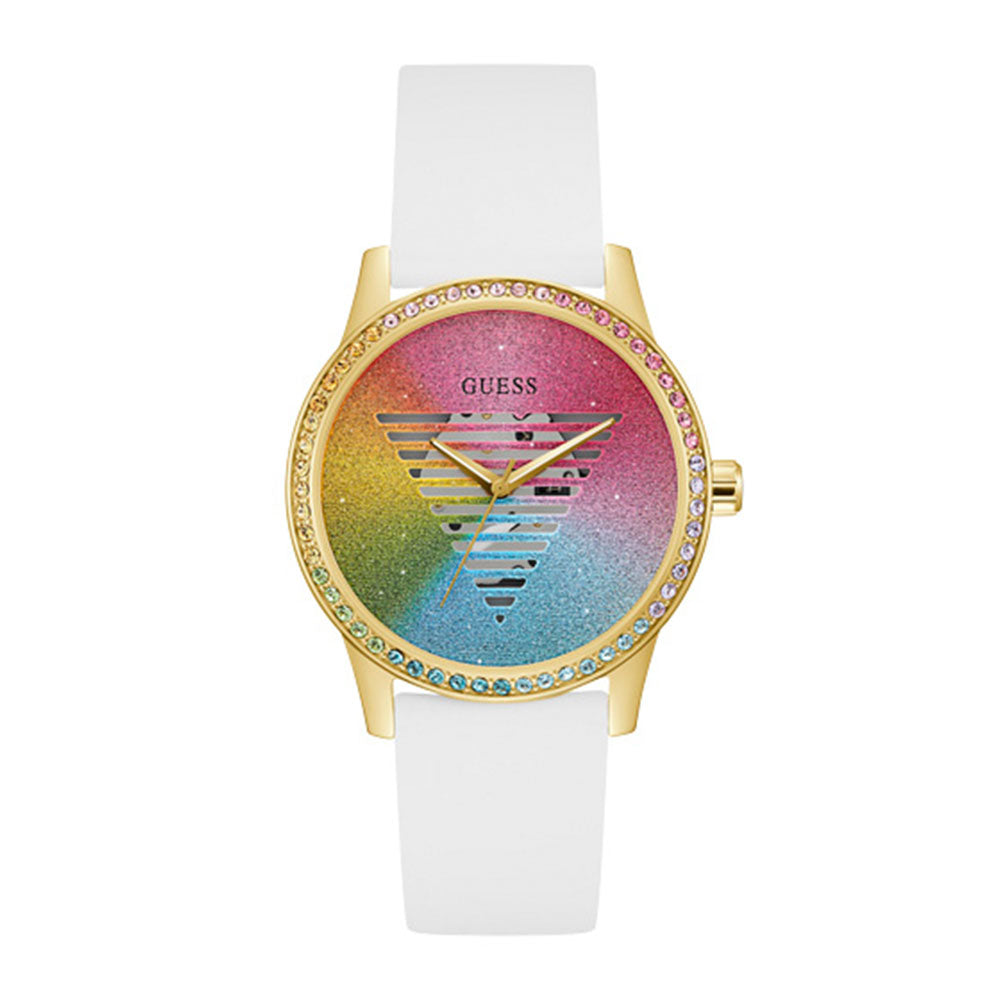 Guess Casual 3-Hand 40mm Rubber Band