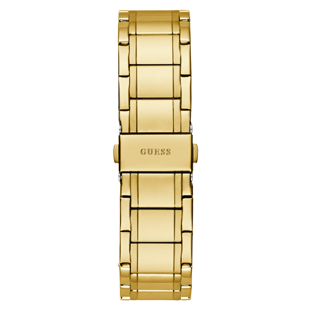 Guess Dress 3-Hand 44mm Stainless Steel Band