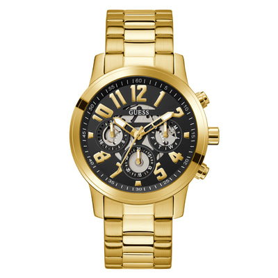 Guess Dress Multifunction 44mm Stainless Steel Band