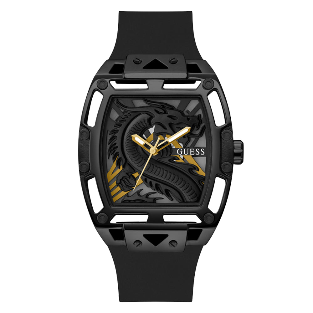 Guess Trend 3-Hand 44mm Rubber Band