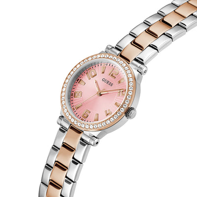 Guess Dress 3-Hand 32mm Stainless Steel Band