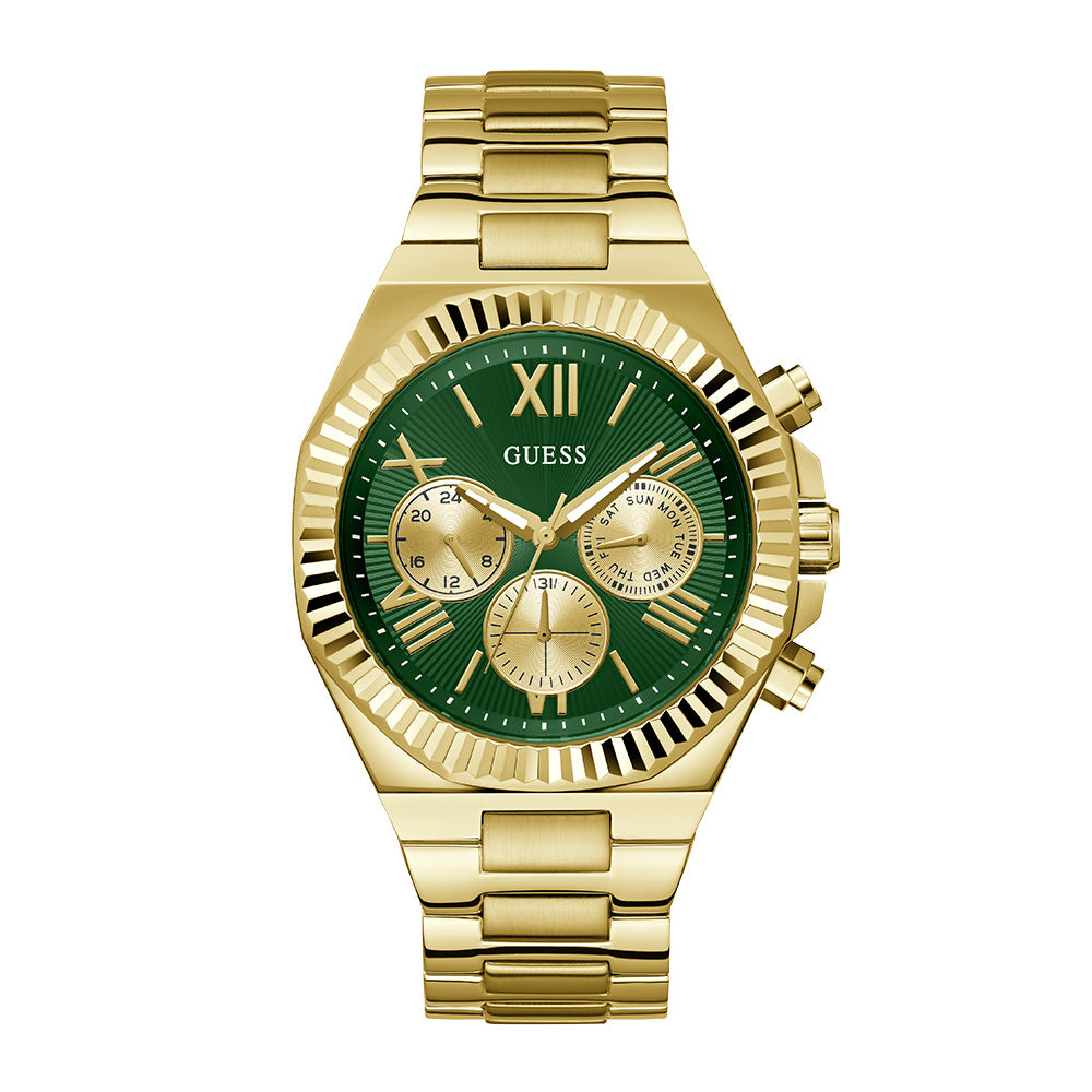 Guess Dress Multifunction 44mm Stainless Steel Band