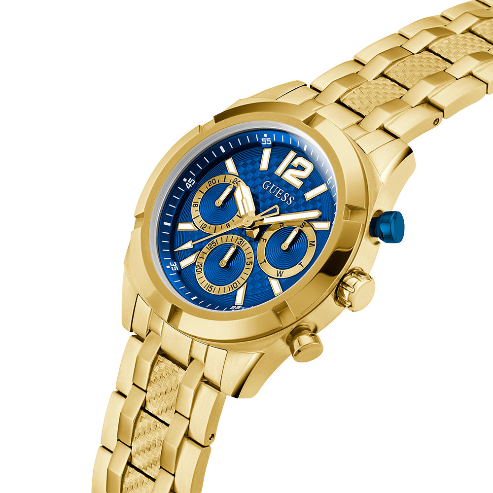 Guess Sport Multifunction 44mm Stainless Steel Band