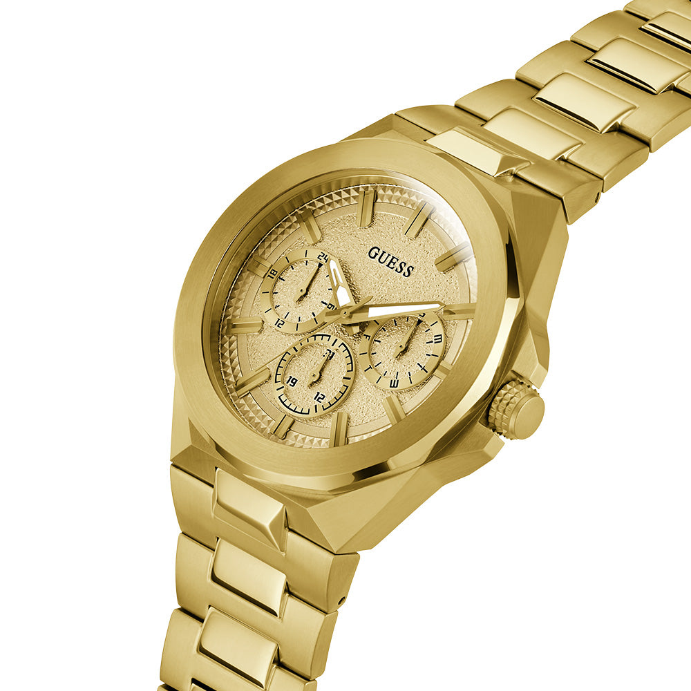 Guess Sport Multifunction 46mm Stainless Steel Band