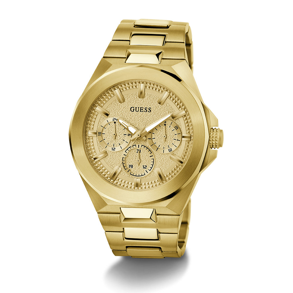 Guess Sport Multifunction 46mm Stainless Steel Band