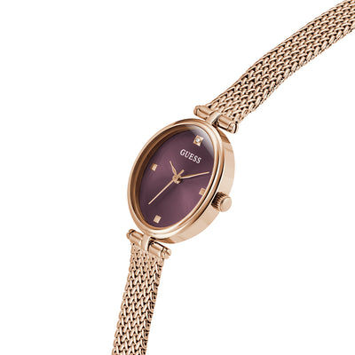 Guess Dress 3-Hand 24mm Stainless Steel Band