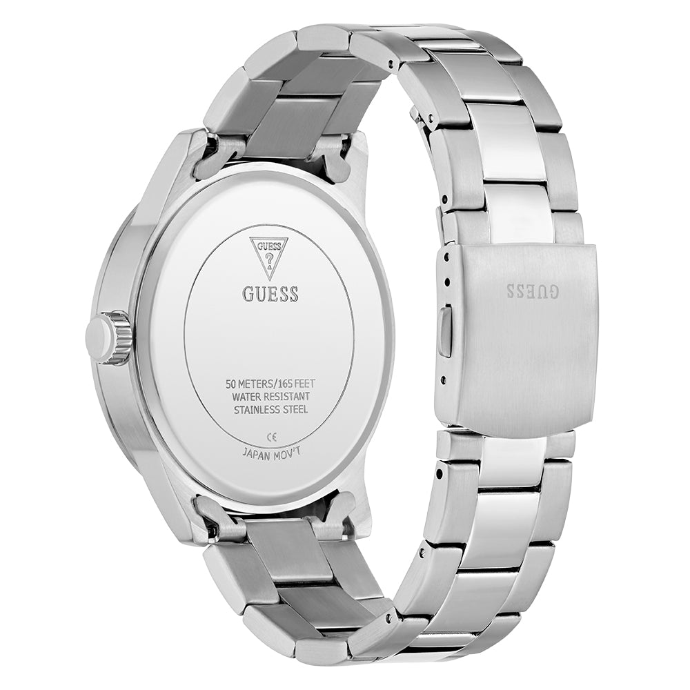 Guess Sport Multifunction 44mm Stainless Steel Band