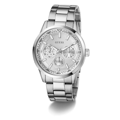 Guess Sport Multifunction 44mm Stainless Steel Band