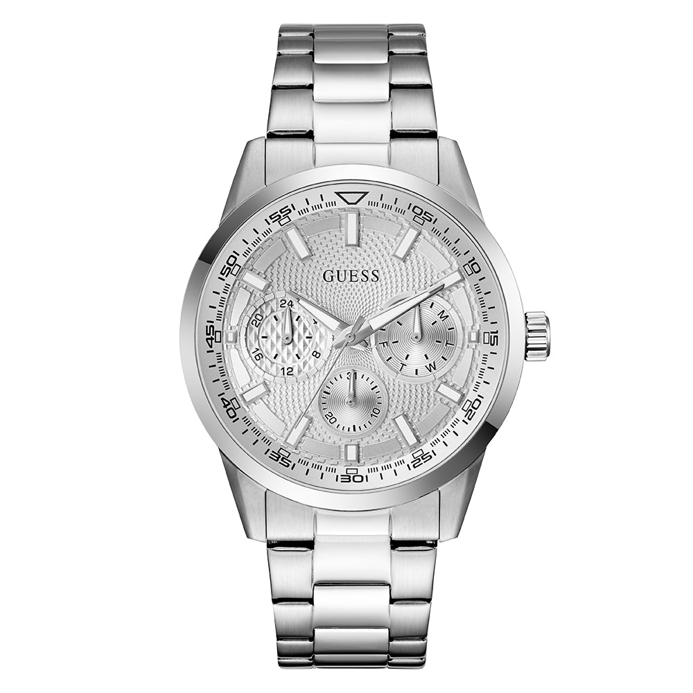 Guess Sport Multifunction 44mm Stainless Steel Band