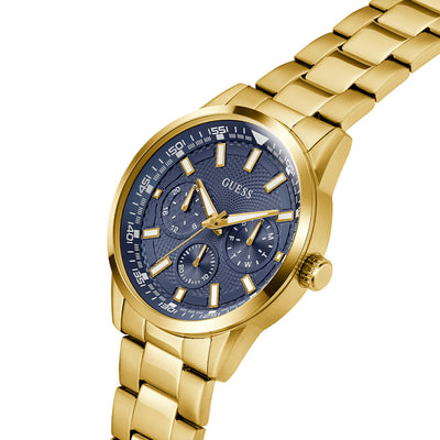 Guess Sport Multifunction 44mm Stainless Steel Band