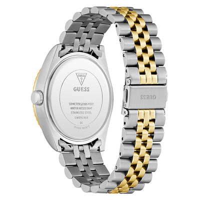 Guess Dress 3-Hand 42mm Stainless Steel Band