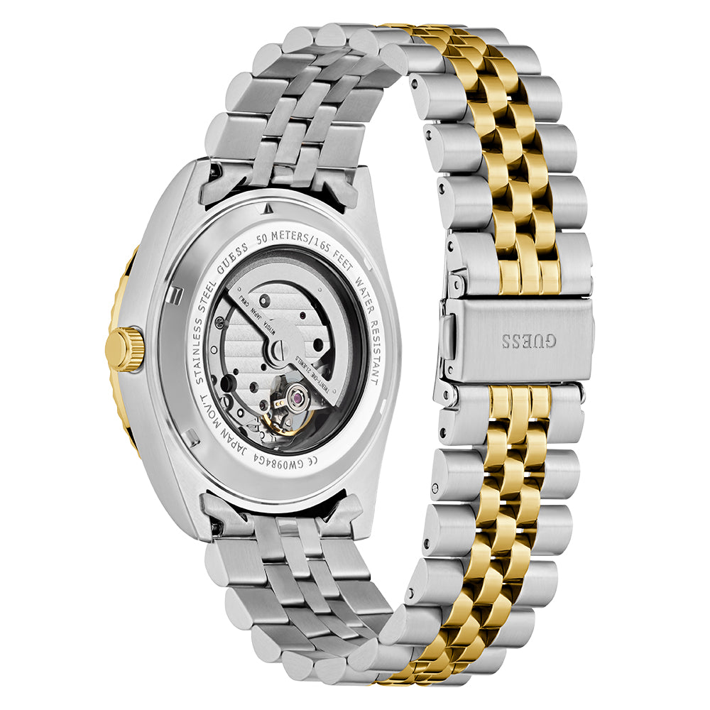 Guess Dress Automatic 42mm Stainless Steel Band